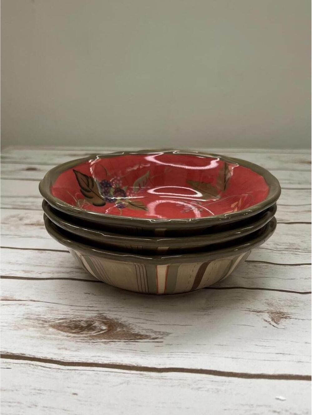 Tracy Porter Octavia Hill Collection Ceramic Bowl Set of 3